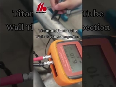 टाइटेनियम खाली ट्यूब दीवार मोटाई निरीक्षण---www.weldedsteel-tube.com