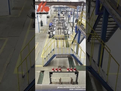 रेफ्रिजरेटर के लिए बंडी ट्यूब की कोटिंग लाइन