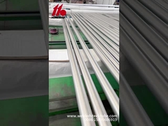 टाइटेनियम ट्यूब की लंबाई का माप