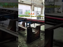 उत्पादन में खोखले टाइटेनियम ट्यूब